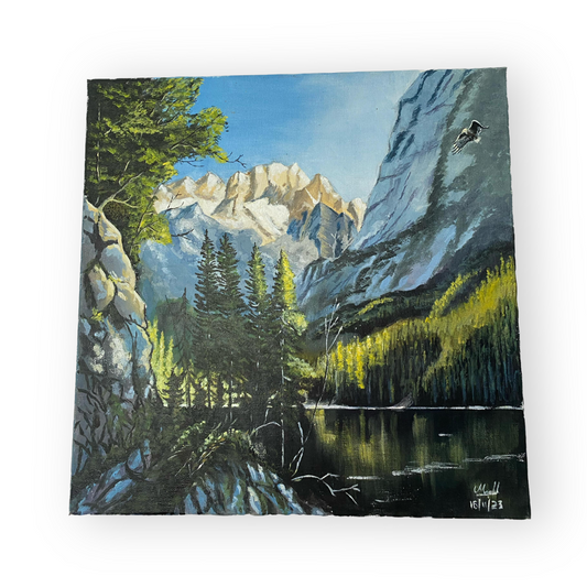 Mountains calling to you Canvas Painting